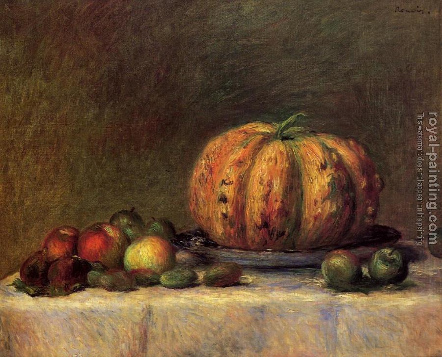 Pierre Auguste Renoir : Still Life with Fruit
